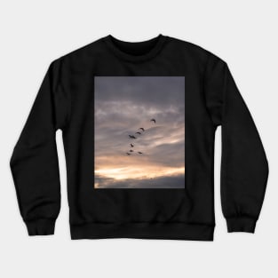 Flock of geese Crewneck Sweatshirt